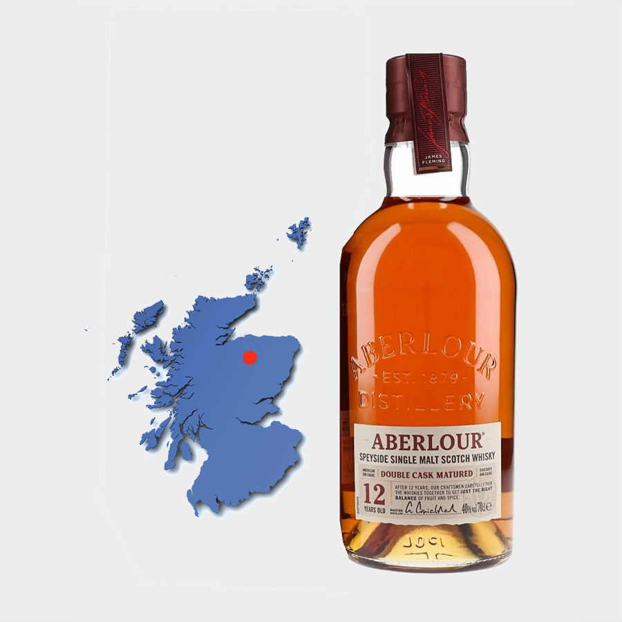 Aberlour Speyside Single Malt Whisky 12yrs