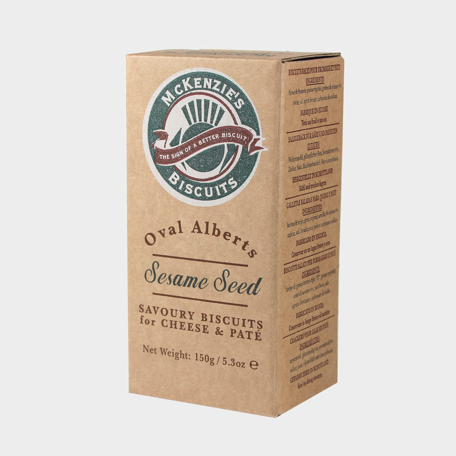 Mckenzies Oval Alberts Sesame 150g