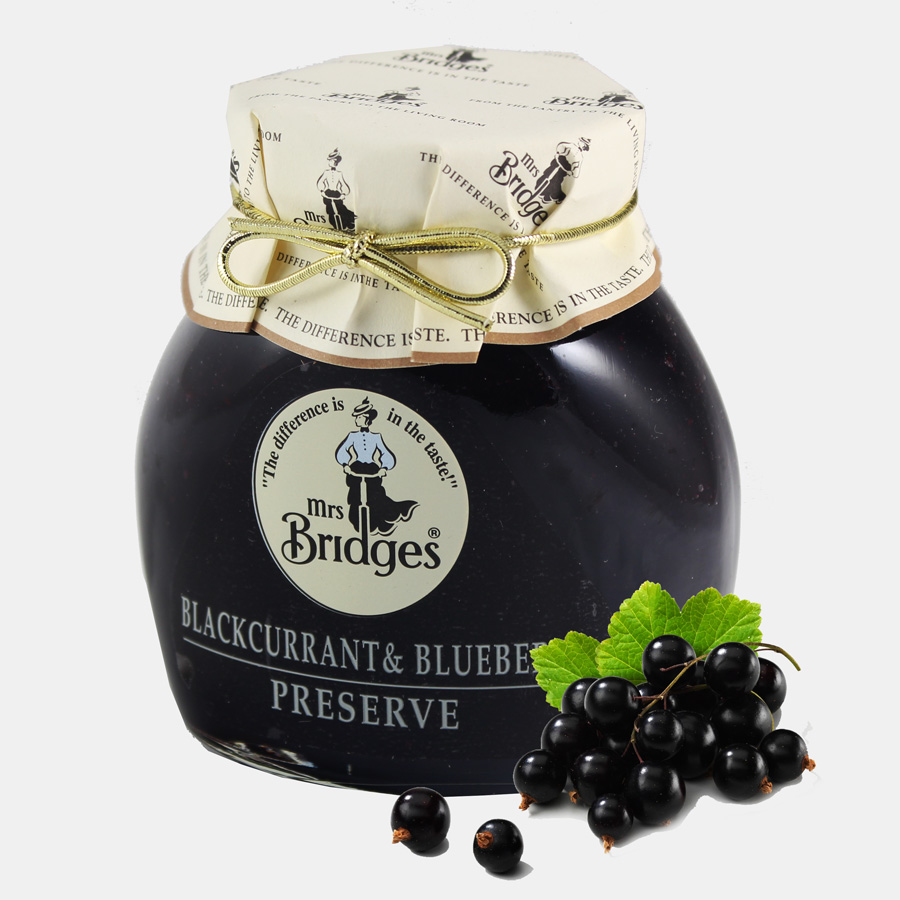 Mrs Bridges Blackcurrant  Preserve 340g