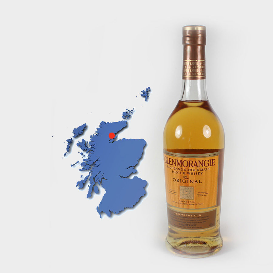 Glenmorangie Single malt Whisky (12 year old)