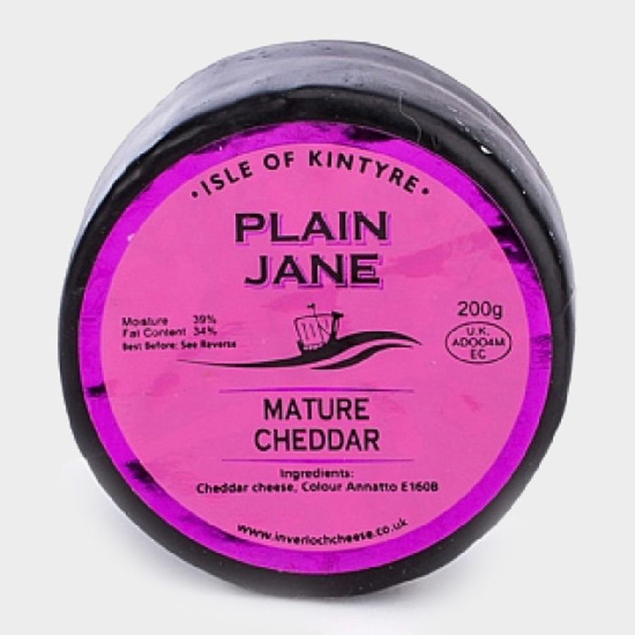 Isle of Kintyre Plain Jane Waxed Truckle 200g