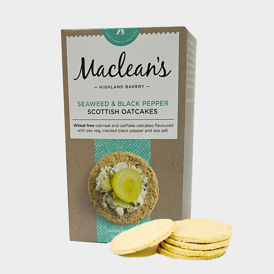 Macleans Seaweed & Black Pepper Oatcakes 150g