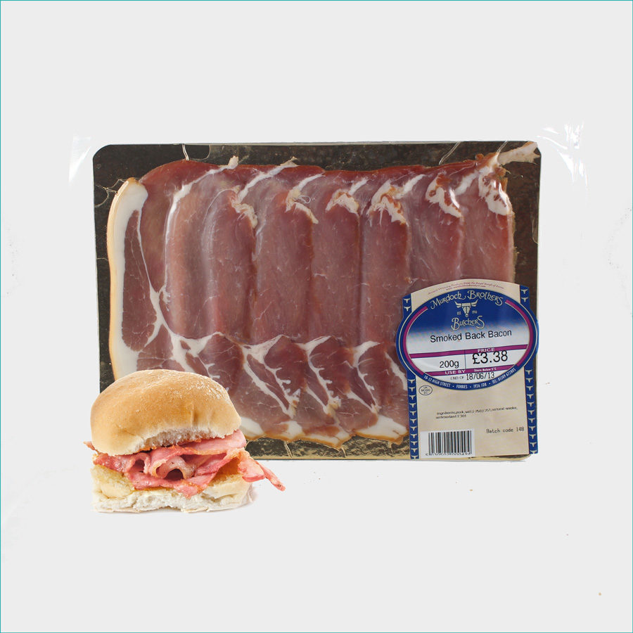 Murdoch Smoked Back Bacon 200g