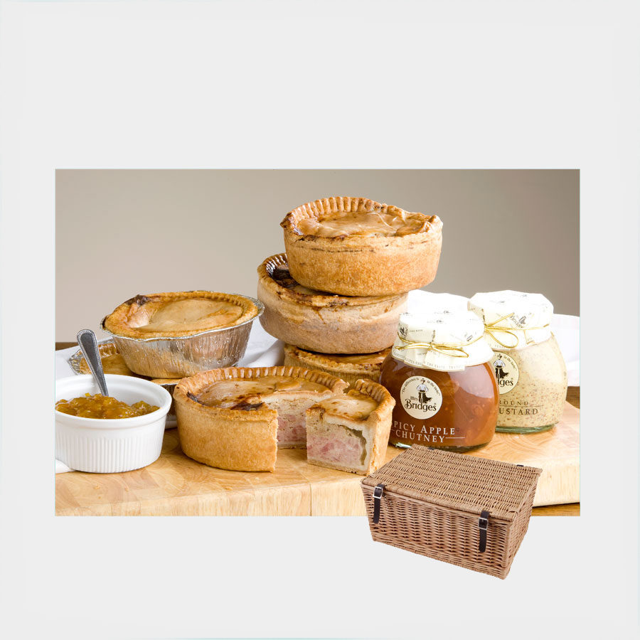 The Pie Hamper in a Basket