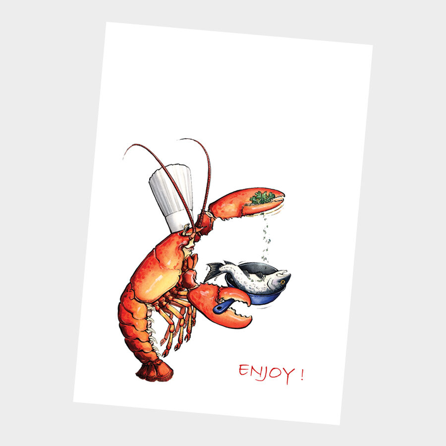 Enjoy Lobster Card