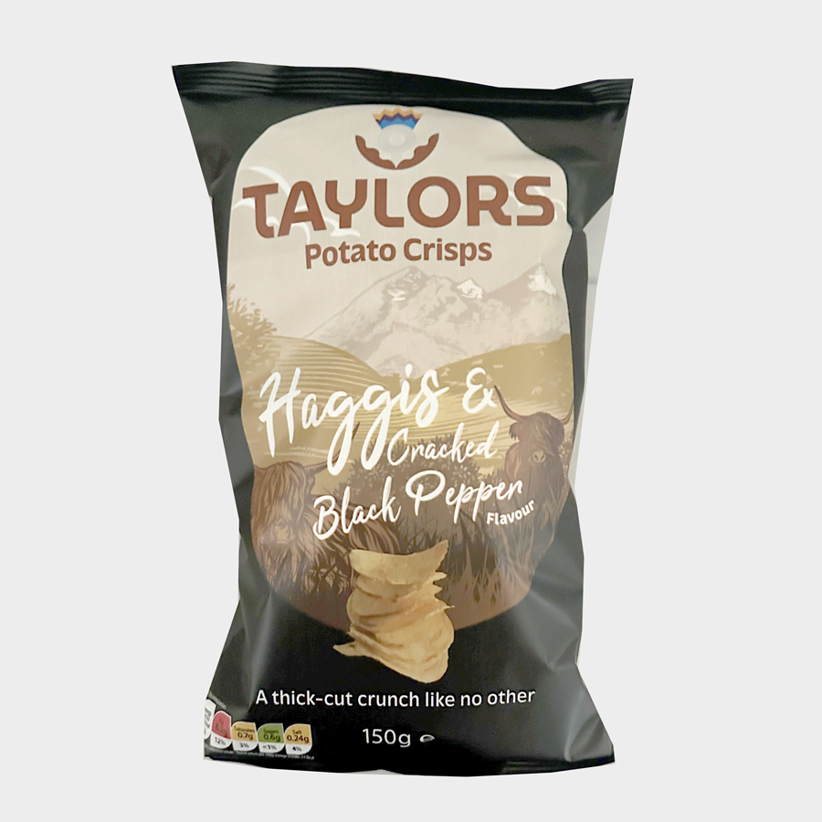 Taylor's Haggis & Black Pepper Crisps