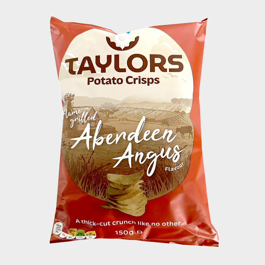 Taylors Flamegrilled Aberdeen Angus Crisps