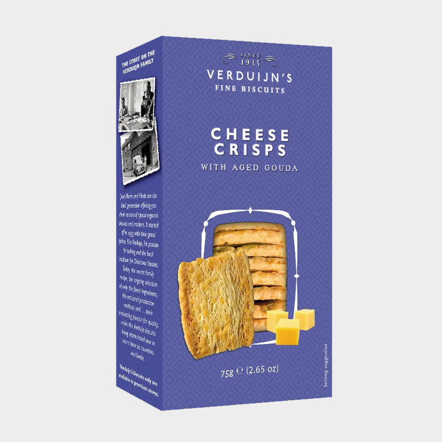 Cheese crisps with Gouda