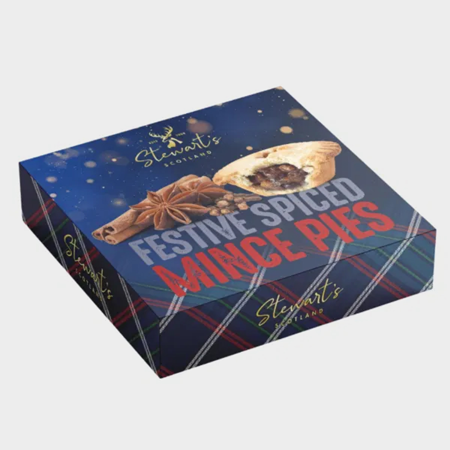 Christmas Mince Pies from Stewarts (4) 230g