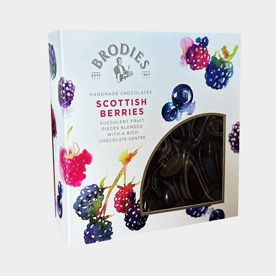 Brodies Scottish Berries Chocolates 180g