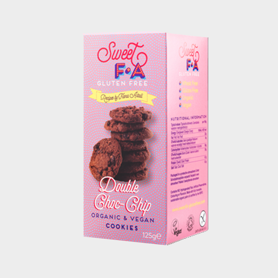 Island Bakery Sweet F A Double Choc Chips, Gluten Free 125g