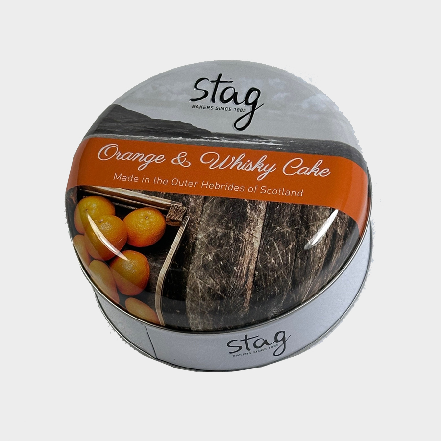 Stag Bakery Orange and Whisky Cake Tin 300g