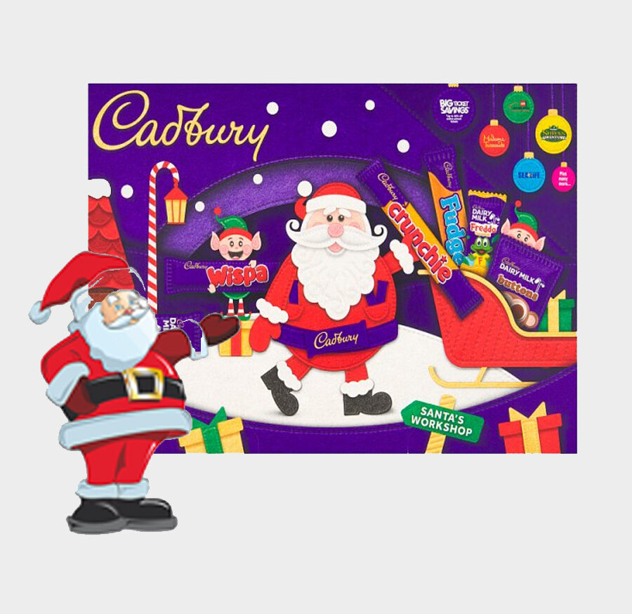 Cadbury Christmas Selection Box 125g